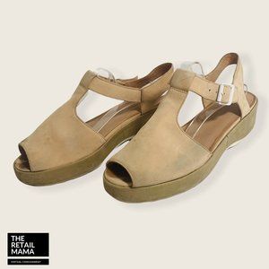 Camper Beige Strap Sandals